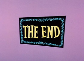 Screenshots from the 1959 Hanna-Barbera cartoon Hokum Smokum