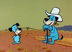 Screenshots from the 1959 Hanna-Barbera cartoon Hokum Smokum