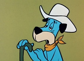 Screenshots from the 1959 Hanna-Barbera cartoon Hokum Smokum