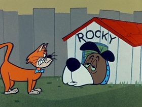 Screenshots from the 1959 Hanna-Barbera cartoon Hypnotize Surprise