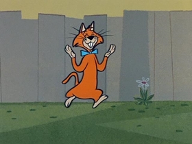 Screenshots from the 1959 Hanna-Barbera cartoon Hypnotize Surprise