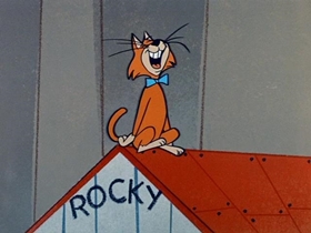Screenshots from the 1959 Hanna-Barbera cartoon Hypnotize Surprise