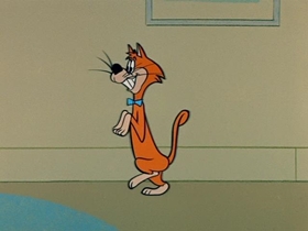 Screenshots from the 1959 Hanna-Barbera cartoon Hypnotize Surprise