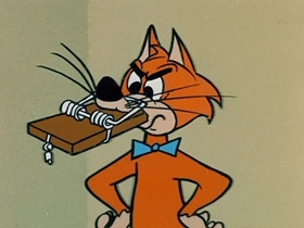 Screenshots from the 1959 Hanna-Barbera cartoon Hypnotize Surprise