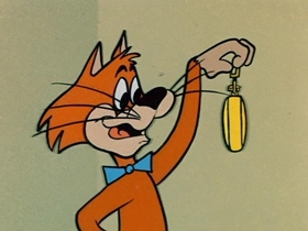 Screenshots from the 1959 Hanna-Barbera cartoon Hypnotize Surprise