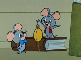 Screenshots from the 1959 Hanna-Barbera cartoon Hypnotize Surprise