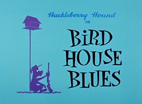 Screenshots from the 1959 Hanna-Barbera cartoon Bird House Blues