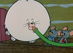 Screenshots from the 1959 Hanna-Barbera cartoon Nice Mice