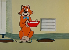 Screenshots from the 1959 Hanna-Barbera cartoon Nice Mice