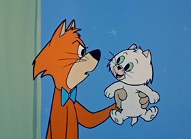 Screenshots from the 1959 Hanna-Barbera cartoon Nice Mice