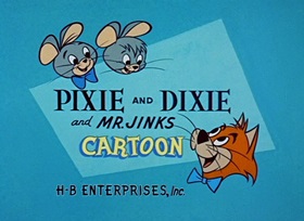 Screenshots from the 1959 Hanna-Barbera cartoon Nice Mice