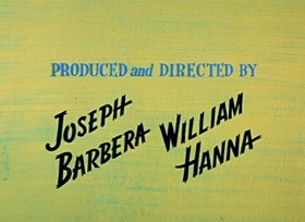 Screenshots from the 1959 Hanna-Barbera cartoon Ski Champ Chump