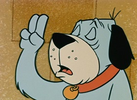 Screenshots from the 1959 Hanna-Barbera cartoon King-Size Surprise