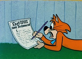 Screenshots from the 1959 Hanna-Barbera cartoon King-Size Surprise