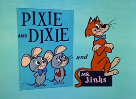 Screenshots from the 1959 Hanna-Barbera cartoon King-Size Surprise