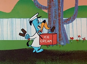 Screenshots from the 1959 Hanna-Barbera cartoon Little Red Riding Huck