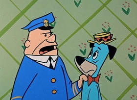 Screenshots from the 1959 Hanna-Barbera cartoon Little Red Riding Huck