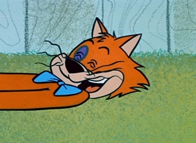 Screenshots from the 1959 Hanna-Barbera cartoon Boxing Buddy