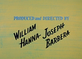 Screenshots from the 1959 Hanna-Barbera cartoon Boxing Buddy