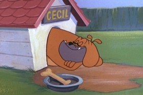 Screenshots from the 1960 Walter Lantz cartoon Witty Kitty