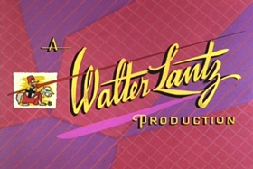 Screenshots from the 1960 Walter Lantz cartoon Witty Kitty