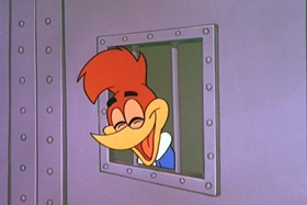 Screenshots from the 1960 Walter Lantz cartoon Pistol-Packin