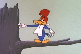 Screenshots from the 1960 Walter Lantz cartoon Pistol-Packin