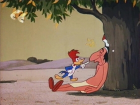 Screenshots from the 1960 Walter Lantz cartoon Heap Big Hepcat