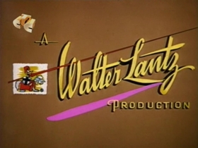 Screenshots from the 1960 Walter Lantz cartoon How To Stuff a Woodpecker