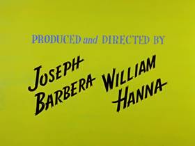 Screenshots from the 1960 Hanna-Barbera cartoon Bewitched Bear