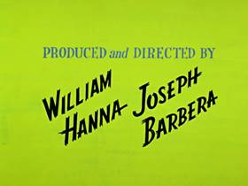 Screenshots from the 1960 Hanna-Barbera cartoon Space Bear