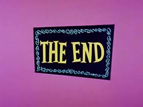 Screenshots from the 1960 Hanna-Barbera cartoon Space Bear