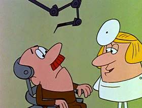 Screenshots from the 1961 Jay Ward Productions cartoon Son of King Midas