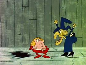 Screenshots from the 1961 Jay Ward Productions cartoon Son of King Midas