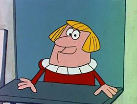 Screenshots from the 1961 Jay Ward Productions cartoon Son of King Midas