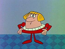 Screenshots from the 1961 Jay Ward Productions cartoon Son of King Midas