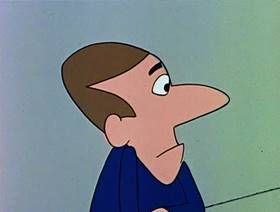 Screenshots from the 1961 Jay Ward Productions cartoon Son of King Midas