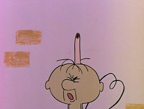 Screenshots from the 1961 Jay Ward Productions cartoon Alladin and His Magic Lamp