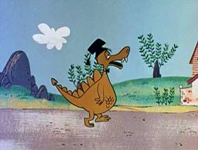 Screenshots from the 1961 Jay Ward Productions cartoon The Thirteen Helmets