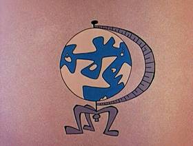 Screenshots from the 1961 Jay Ward Productions cartoon The Prince and the Popper