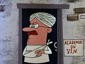 Screenshots from the 1961 Jay Ward Productions cartoon The Prince and the Popper