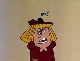 Screenshots from the 1961 Jay Ward Productions cartoon Booty and the Beast