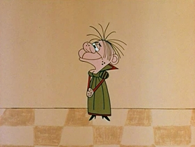 Screenshots from the 1961 Jay Ward Productions cartoon John Ogre