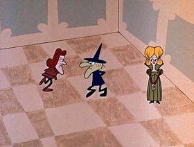 Screenshots from the 1961 Jay Ward Productions cartoon John Ogre