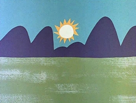 Screenshots from the 1961 Jay Ward Productions cartoon The Mysterious Castle