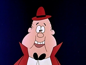 Screenshots from the 1961 Jay Ward Productions cartoon The Mysterious Castle