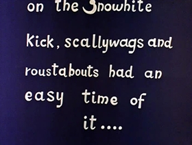 Screenshots from the 1961 Jay Ward Productions cartoon The Mysterious Castle