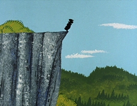 Screenshots from the 1961 Hanna-Barbera cartoon Do or Diet