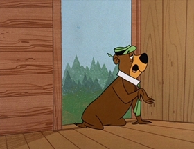 Screenshots from the 1961 Hanna-Barbera cartoon Do or Diet