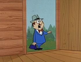 Screenshots from the 1961 Hanna-Barbera cartoon Do or Diet